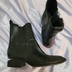 Ankles boots "Leather "